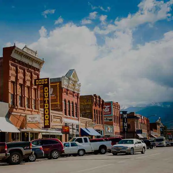 Picture of homes in Livingston, Montana
