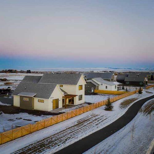 Picture of homes in Bozeman, Montana