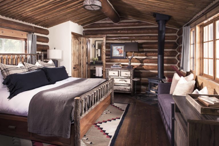 cozy cabin at lone mountain ranch in big sky montana - ami sayer real estate